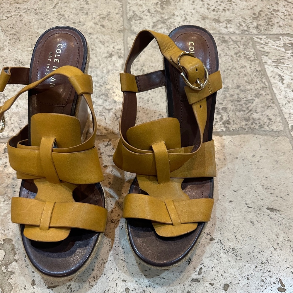 Cole Haan wedge sandals